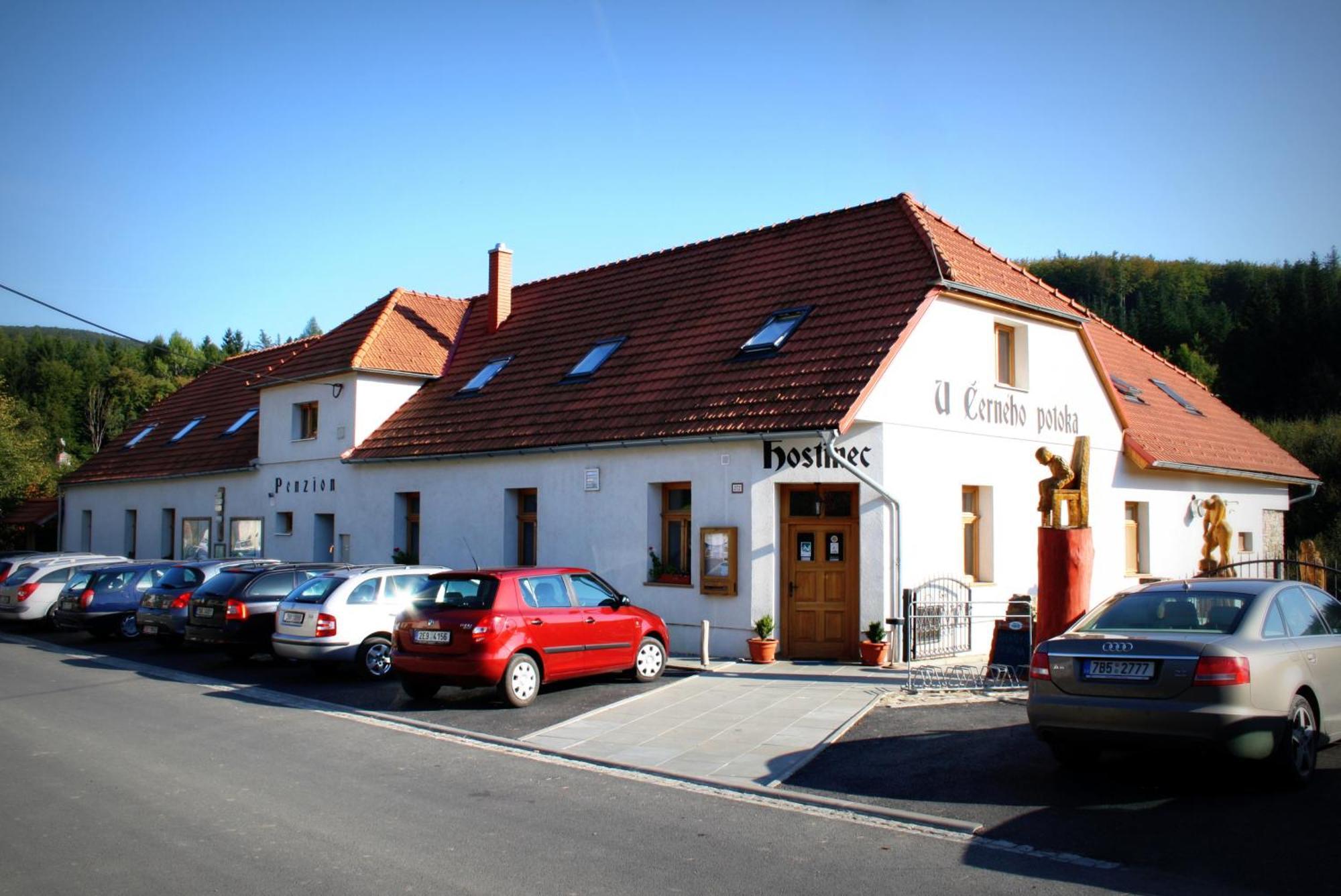 Penzion U Cerneho Potoka Nová Lhota Buitenkant foto